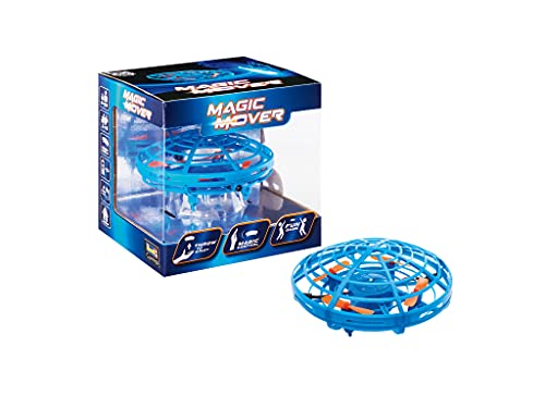 Revell Control Magic Mover Blau I Spaß-Drohne mit Wurf-Start-Funktion I Steuerung durch Handbewegungen I Ausgestattet mit DREI Anti-Crash-IR-Sensoren I Ideal für Spiele mit Freunden