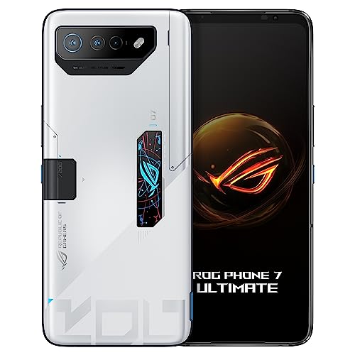 ASUS ROG Phone 7 Ultimate, EU Official, Black, 512GB Storage and 16GB RAM, 6.78 Inches, Snapdragon 8 Gen 2