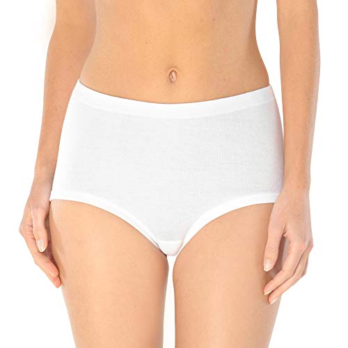 Schiesser Damen 2 Pack Taillenslip-Original Taillenslips, Weiss_000005, 42 (2er Pack)