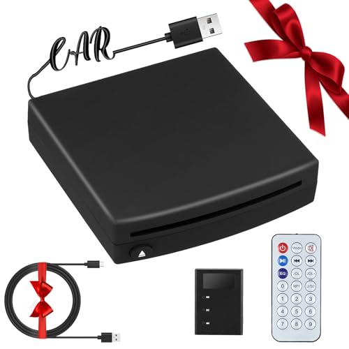 USB 2.0-Schnittstelle Autoradio CD/DVD Dish Box Player Externe Stereoanlage, Auto Radio CD/DVD Player Extern für Android Stereo Schnittstelle USB Anschluss für Auto Hause