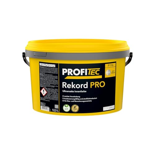 ProfiTec P116 Rekord Pro, stumpfmatt, weiß, 12,5l