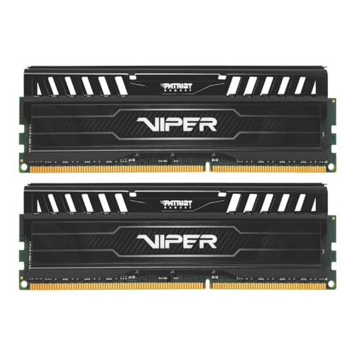 Patriot Memory Viper 3 PV316G160C9K Black Mamba Arbeitsspeicher 16GB (1600MHz, CL9, 2X 8GB) DDR3-RAM Kit