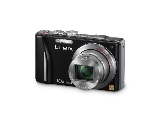 Panasonic Lumix DMC-TZ22EG-K Digitalkamera (14 Megapixel, 16-fach opt. Zoom, 7,5 cm (3 Zoll) Touch LC-Display, GPS, Full HD, 3D, bildstabilisiert) schwarz