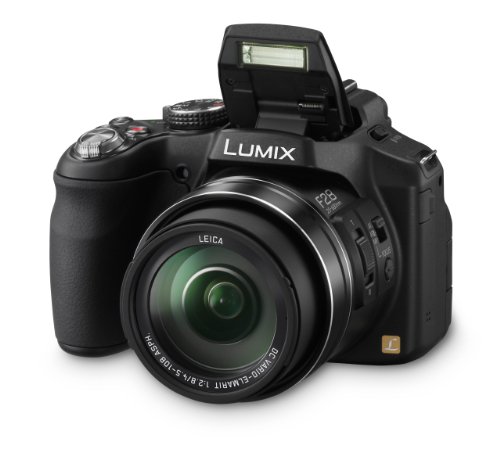 Panasonic LUMIX DMC-FZ200EG9 Premium-Bridgekamera (12 Megapixel, 24x opt. Zoom, F2.8, 7,6 cm LC-Display, LEICA DC Weitwinkel-Objektiv) schwarz