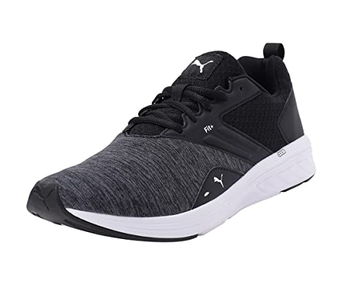 PUMA Unisex NRGY Comet Straßenlaufschuhe, Puma Black-Puma White, 43 EU