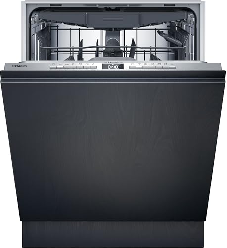 Siemens SN63EX06VE, iQ300 Smarter Geschirrspüler, Vollintegrierte Spülmaschine, 60 cm, Besteckschublade, Extra leise, varioSpeed, Automatische Türöffnung, 3-fach rackMatic, infoLight, intensiveZone