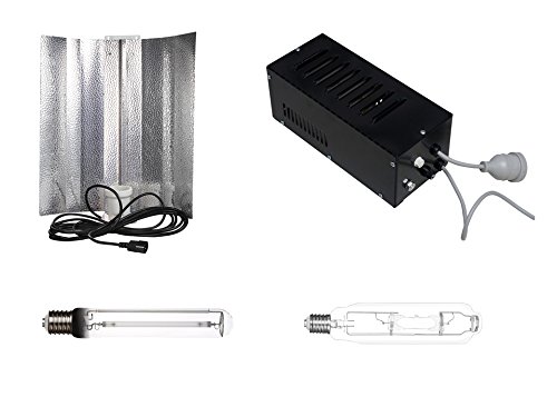 Grow Pflanzen Beleuchtungs Set 600 W Vorschaltgerät inkl. NDL/HPS, MH, Reflektor und Vorschaltgerät