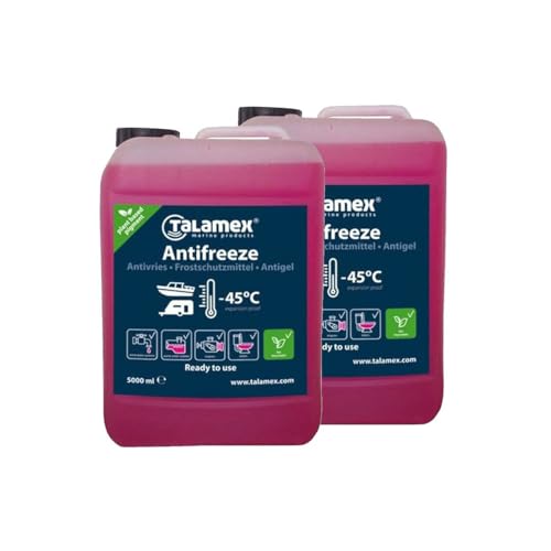 12skipper 2er-Set Talamex Frostschutzmittel Anti Freeze für Boote 2 x 5 Liter
