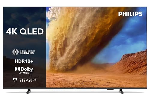 Philips 50PUS7800 4K LED Smart TV - 50 Zoll Display mit Pixel Precise Ultra HD, Titan OS Plattform und Dolby Atmos Sound - Funktioniert mit Alexa und Google Sprachassistent