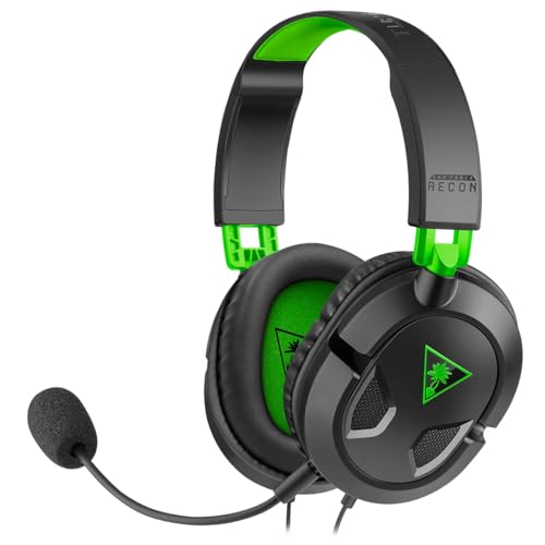 Turtle Beach Ear Force Recon 50X Binaural Kopfhörer Schwarz, Grün – Kopfhörer (Xbox One, Playstation 4, PC)