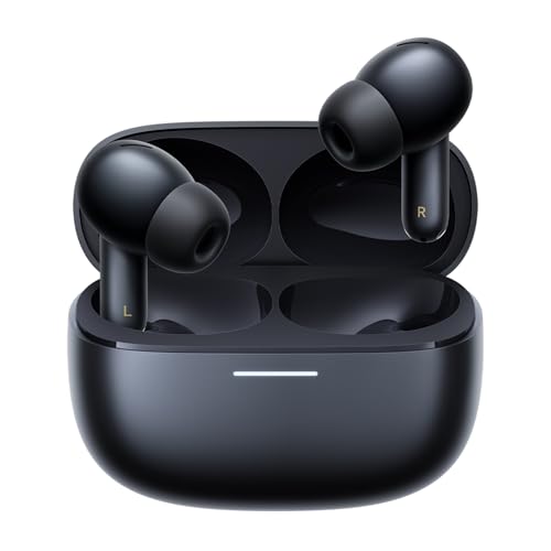 XIAOMI Redmi Buds 6 Pro Black - 36h Akkulaufzeit, Triple-Treiber Hi-Fi Klang, 55dB ANC, 20 ANC-Level, 3 Transparenzmodi, Immersives 3D-Audio, Bluetooth 5.3, Google Fast Pair, Hi-Res Audio Zertifikat