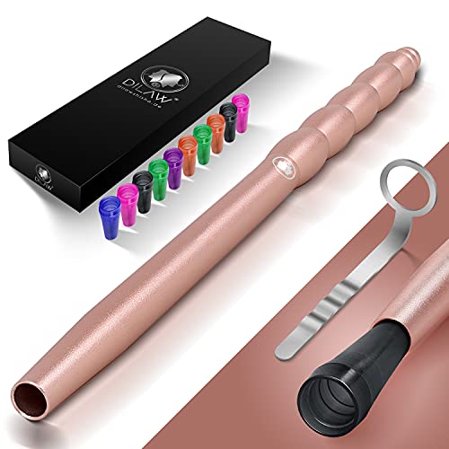 DILAW® Shisha Alu Mundstück aus eloxiertem Aluminium ✓ Kombinierbar mit Allen handelsüblichen Schläuchen, Rosé Gold