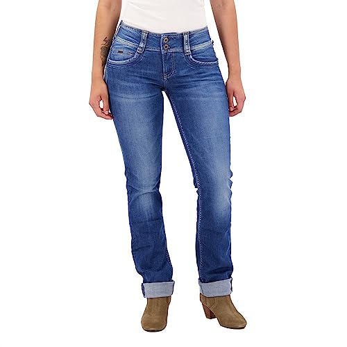 Pepe Jeans Damen Gen Straight Jeans, 000denim (D45), 30W / 32L