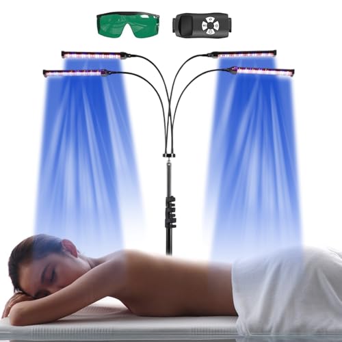 Bräunungslicht Solarium für Zuhause Bräunungslampe Tageslicht für Gesicht und Körper Tanning Lamp mit 38-160cm Verstellbar Ständer