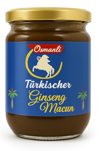 Mesir Macun - natürliche Kräuterpaste für langanhaltende Energie und Vitalität – Hochdosiert mit 18 Kräutern, Blumenhonig und Ingwer – Sofortwirkung für aktive Männer (1)