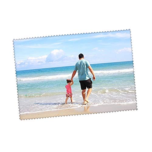 LEOPODO Brillenputztuch mit Foto inkl. Fotodruck 2 Stück