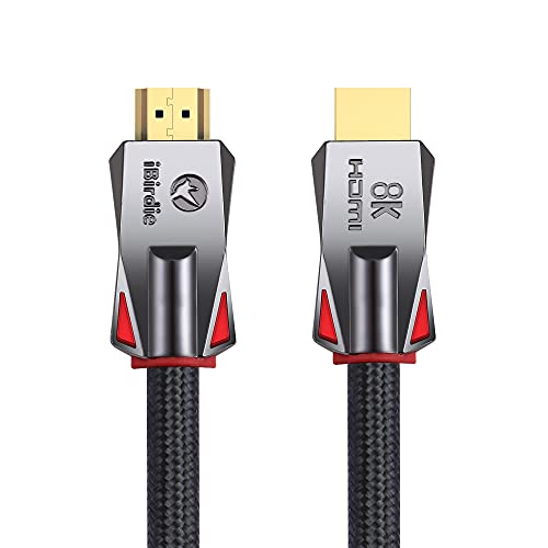 8K HDMI 2.1 Kabel, 3,5 m, 8K60 Hz, 4K, 120 Hz, 144 Hz, HDCP 2.3 2.2 eARC ARC 48 Gbit/s Ultra High Speed, kompatibel mit Dolby Vision Atmos PS5 PS4, Xbox One Series X, Sony LG Samsung, RTX 3080 3090