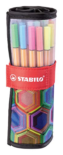 STABILO - Fineliner - point 88 - ARTY - 25er Rollerset