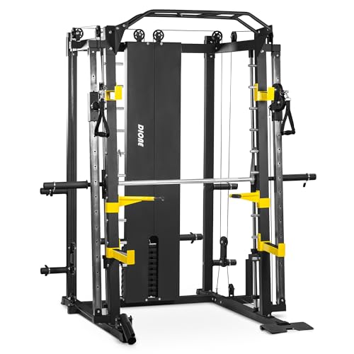 Dione S2 Smith-Machine Kabelkreuz Homegym ProLine - 50kg Gewicht - Erweiterbar