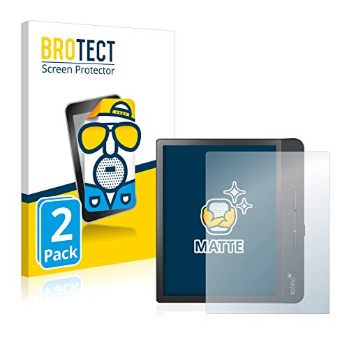 BROTECT Entspiegelungs-Schutzfolie für Tolino Epos 2 (2 Stück) Matte Displayschutz-Folie, Anti-Reflex, Anti-Fingerprint