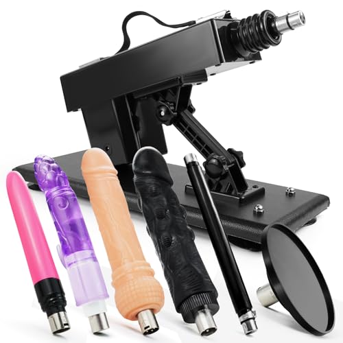 Sexmaschine für Frauen,Automatische Fickmaschine mit Saugnapfadapter,3XLR Sexmaschine Dildomaschine für Frauen und Männe,Paare Sex Spielzeug für die Männer Frau