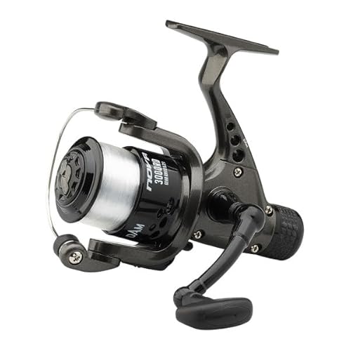 DAM Nova Angelrolle, Spinnrollen, Allround-Angeln, Unisex, Schwarz, 3000, FS