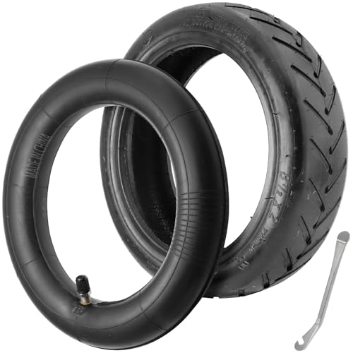 Xisair 8,5 Zoll 1 Reifen und 1 Schlauch für E Scooter Xiaomi 4 Lite/M365/Pro2/PRO/Mi3 E Scooter Reifen mit Schläuche 8 1/2 x2 e scooter Luftreifen Set Ersatzreifen+Schlauch inklusive Brechstange