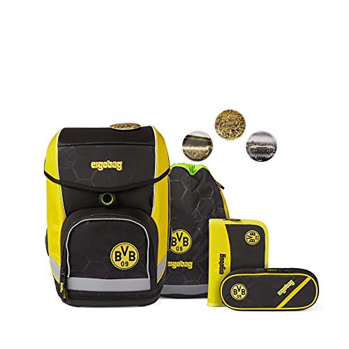 ergobag Football-Edition Cubo-Set 5-teilig Borussia Dortmund