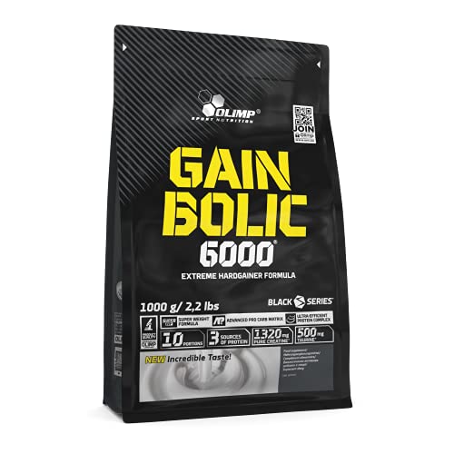 Olimp Gain Bolic 6000® Weight Gainer Protein - 1000 g - Mass Gainer, Vanille
