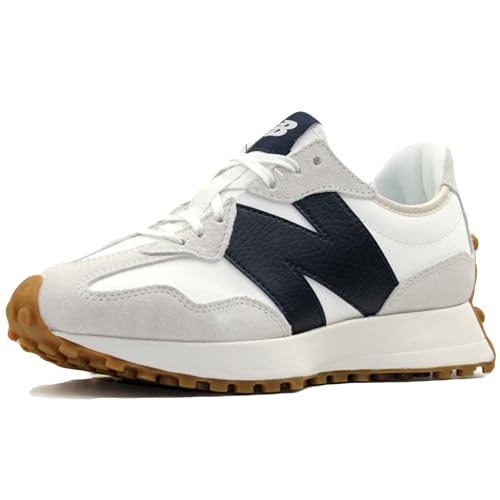 New Balance 327 (WS327KB) Damen-Sportschuhe in Beige, Sneakers, Retro, für den Alltag, Lifestyle, bequem, stilvoll, Wildleder, Mesh, Schnürsenkel, Größe 41 EU