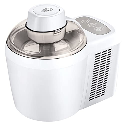 Ambiano Eismaschine selbstkühlend - Speiseeismaschine Eiscrememaschine Softeismaschine 700 ml thermoelektrisches Kühlsystem Ice Cream Maker
