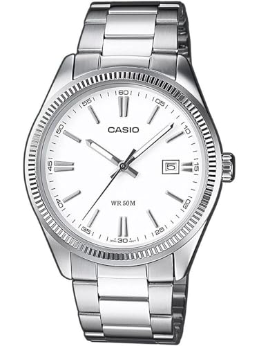 Casio Herren-Armbanduhr Classic Analog Quarz Edelstahl MTP-1302D-7A1