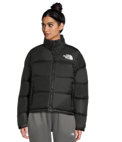 The North Face Damen W 1996 Retro Nuptse Jacke, Tnf Black/R, M