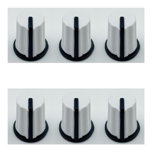 HUMARH 6er-Pack EQ Drehknopf für Pioneer DJM-700 750 800 850 900 2000 900NXS2 900SRT 900nexus 2000nexus usw., Pioneer Digital Controller XDJ-RX DDJ-RZ DDJ-SZ DDJ-SZ2 usw., DAA1176 DAA1176 DAA1176 305