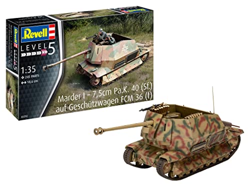 Revell 03292 Marder I – 7,5cm Pa.K. 40 (Sf.) auf Geschützwagen