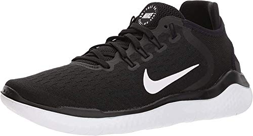 NIKE Damen Free Rn 2018 Laufschuh, Schwarz, Weiß 001