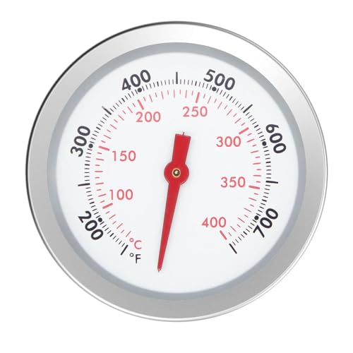 67088 67731 Grillthermometer für Weber Genesis 300, Genesis II & Summit Series Grill, Genesis E/S 310 330 Temperaturanzeige, Mittelmontage, 6cm Durchmesser, Thermostatersatz Ersatz für Weber, 200-700℉