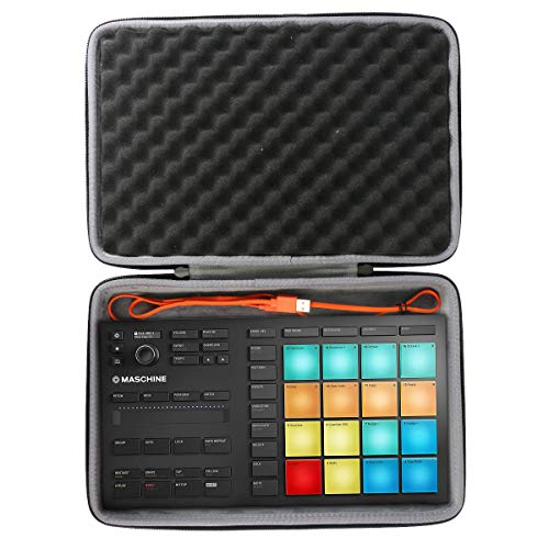 co2CREA Tasche für Native Instruments Maschine Mikro Mk3 DJ Controller und Kabel (Case Only, Ohne Controller)