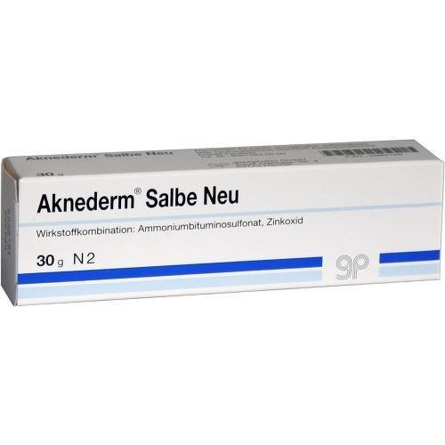 AKNEDERM SALBE NEU 30g Salbe PZN:4889186 by gepepharm GmbH
