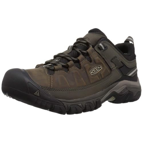 KEEN Herren Targhee Iii Wp Wanderschuh, Bungee Cord/Schwarz, 44 EU