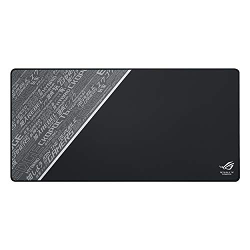 ASUS ROG Sheath BLK LTD Gaming Mauspad (Tischunterlage, extra groß, rutschfest, langlebig) dunkelgrau