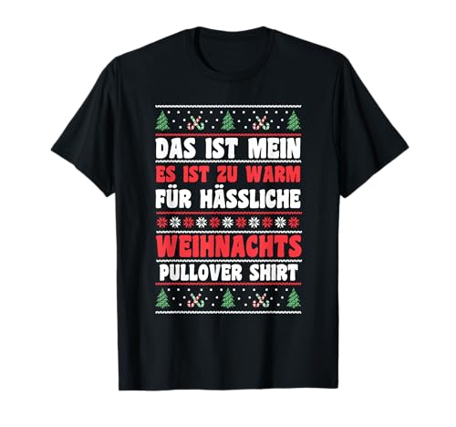 Weihnachtsmann Weihnachten Hässliche Weihnachten T-Shirt