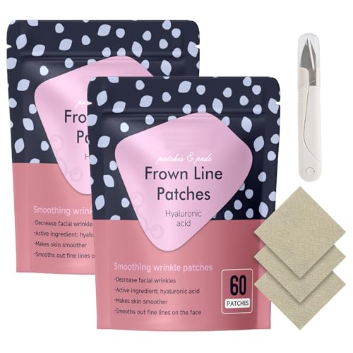 120 Zornesfalte Pflaster Contiene Acido Ialuronico Face Lifting Tape Per Uso Su Pelle Del Viso E Contorno Labbra Antirughe E Idratante