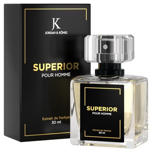JK Jordan & König Superior Pheromone Parfum Herren, Extrait de Parfum für Männer mit 30% Duftölanteil, Würzig, Warm, Sinnlich, Idealer Herbst & Winterduft
