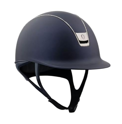 Samshield Reithelm Shadowmatt 2.0 Navy M 300Swarovski Dressurausschnitt OHNE Liner