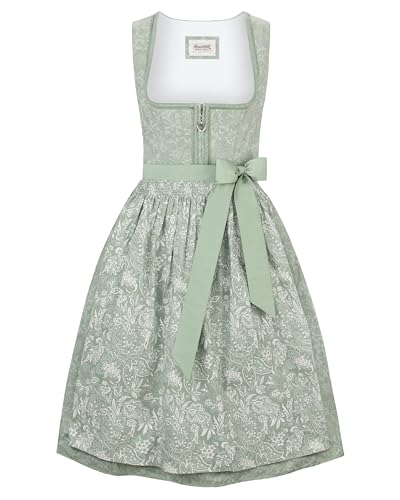 Heimatgwand Damen Karoline Dirndl, Salbei, 38 EU
