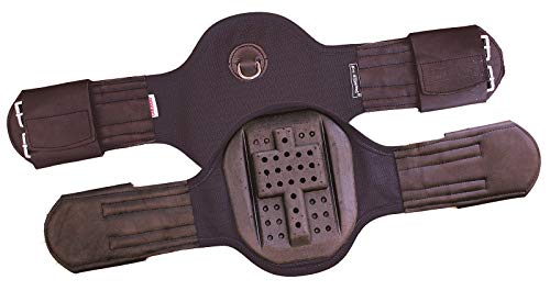 Euroriding Kurzgurt Privilège Equitation Dressage, Farbe: braun, Große: 75