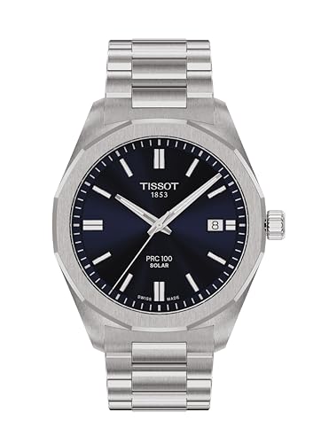 Tissot Herren Analog Quarz Uhr mit Edelstahl Armband T1514221104100