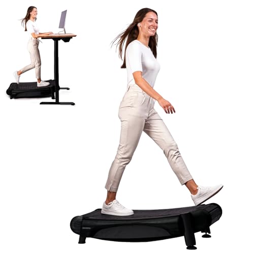 Walkolution Laufband für zuhause, mechanisch, geräuschlos I Walking Pad ohne Motor für Büro & Homeoffice I Innovatives Laufband ideal für konzentriertes Arbeiten I Hochwertiges Laufpad Made in Germany