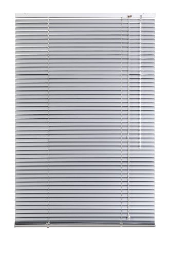 Lichtblick Jalousie Aluminium, 70 cm x 220 cm (B x L) in Silber, Sonnen- & Sichtschutz, aber auch Verdunkelungs-Rollo, für Fenster & Türen